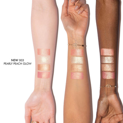 Dior Backstage Glow Maximizer Face Palette - Pearly Peach